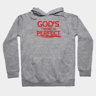 GOD'S TIMING IS PERFECT Hoodie